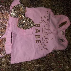Birthday Babe outfit 12 months